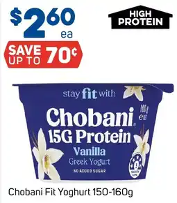 Foodland Chobani Fit Yoghurt offer
