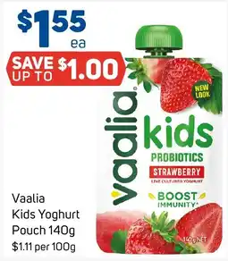 Foodland Vaalia Kids Yoghurt Pouch offer