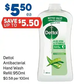 Foodland Dettol Antibacterial Hand Wash Refill offer