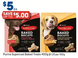 Foodland Purina Supercoat Baked Treats offer