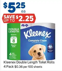Foodland Kleenex Double Length Toilet Rolls offer