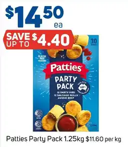 Foodland Patties Party Pack offer