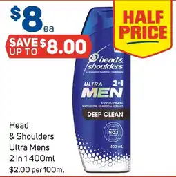 Foodland Head & Shoulders Ultra Mens offer