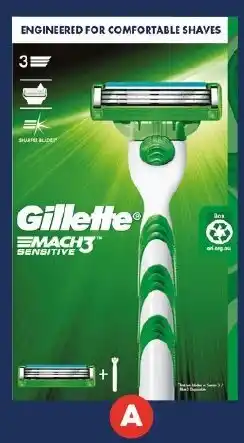 Foodland Gillette Mach3 Sensitive offer