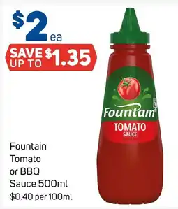 Foodland Fountain Tomato Sauce offer
