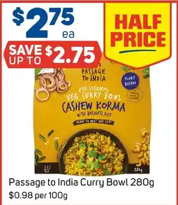 Foodland Passage to India Curry Bowl offer