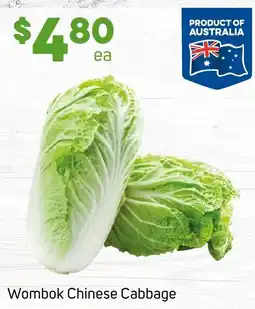 Foodland Wombok Chinese Cabbage offer
