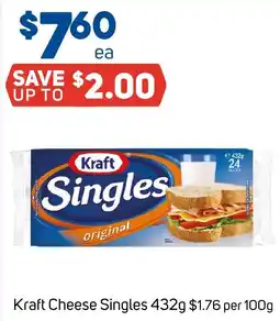 Foodland Kraft Cheese Singles offer
