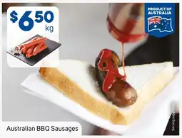 Foodland Australian BBQ Sausages offer