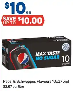 Foodland Pepsi & Schweppes Flavours offer