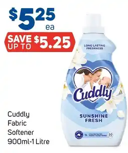 Foodland Cuddly Fabric Softener offer