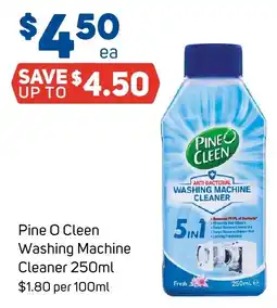 Foodland Pine O Cleen Washing Machine Cleaner offer