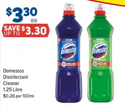 Foodland Domestos Disinfectant Cleaner offer
