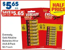 Foodland Eveready Gold Alkaline Batteries offer