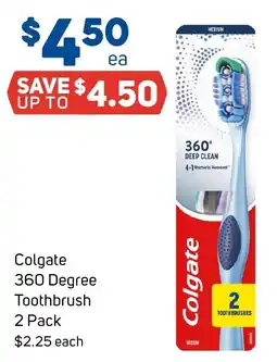 Foodland Colgate 360 Degree Toothbrush offer