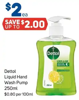 Foodland Dettol Liquid Hand Wash Pump offer