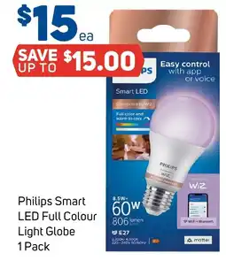 Foodland Philips Smart LED Full Colour Light Globe offer
