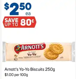 Foodland Arnott's Yo-Yo Biscuits offer