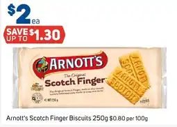 Foodland Arnott's Scotch Finger Biscuits offer
