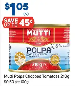 Foodland Mutti Polpa Chopped Tomatoes offer
