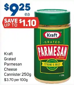Foodland Kraft Grated Parmesan Cheese offer