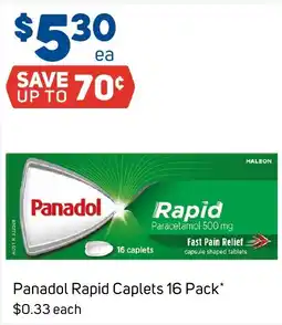 Foodland Panadol Rapid Caplets offer