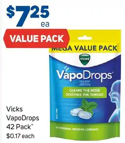 Foodland Vicks VapoDrops offer