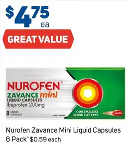 Foodland Nurofen Zavance Mini Liquid Capsules offer
