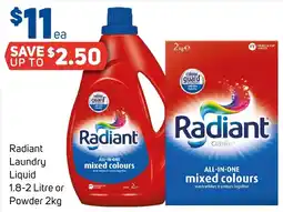 Foodland Radiant Laundry Liquid offer