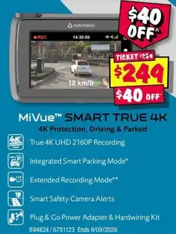 JB Hi-Fi MiVue SMART TRUE 4K offer