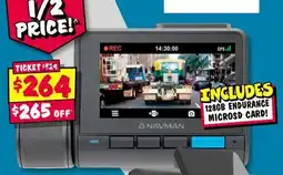 JB Hi-Fi Navman dash cam offer