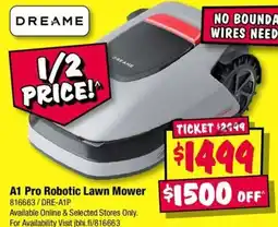 JB Hi-Fi Dreame A1 Pro Robotic Lawn Mower offer