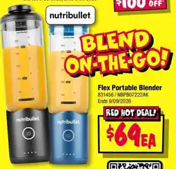 JB Hi-Fi nutribullet Flex Portable Blender offer