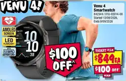 JB Hi-Fi Garmin Venu 4 Smartwatch offer