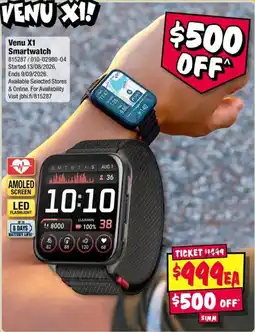 JB Hi-Fi Garmin Venu X1 Smartwatch offer