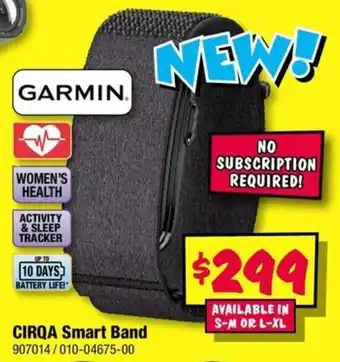 JB Hi-Fi Garmin Cirqa Smart Band offer