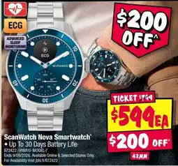 JB Hi-Fi ScanWatch Nova Smartwatch offer