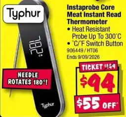 JB Hi-Fi Instaprobe Core Meat Instant Read Thermometer offer