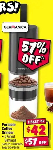 JB Hi-Fi Portable Coffee Grinder offer