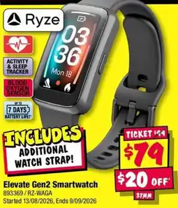 JB Hi-Fi Ryze Elevate Gen2 Smartwatch offer