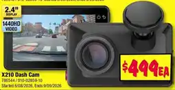 JB Hi-Fi X210 Dash Cam offer