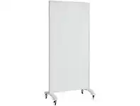 Officeworks J.Burrows Magnetic Mobile Glass Board Dual Sided 900 x 1800mm offer