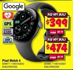 JB Hi-Fi Google Pixel Watch 4 offer