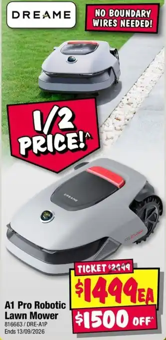 Dreame A1 Pro Robotic Lawn Mower