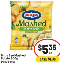 IGA Birds Eye Mashed Potato offer
