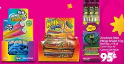 Campbells Wholesale JooJoos Sour Mega Snake offer