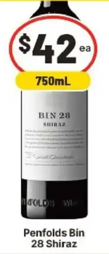 IGA Penfolds Bin 28 Shiraz offer