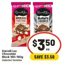 IGA Darrell Lea Chocolate Block offer