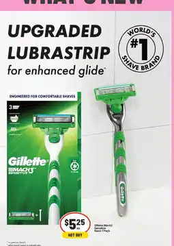 IGA Gillette Mach3 Sensitive Razor offer