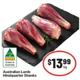 IGA Australian Lamb Hindquarter Shanks offer